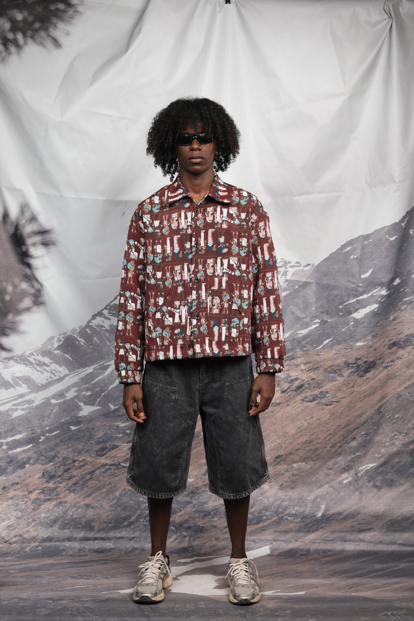 EGYPTIAN HIEROGLYPHS JACKET