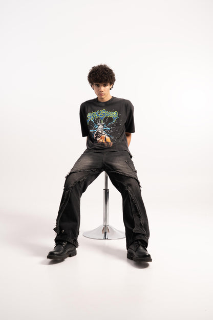 SKULL SERIES WASHED T-SHIRT