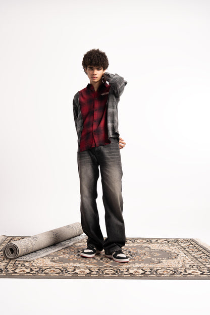 UNEVEN FLANNEL 3.0 SHIRT