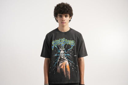 SKULL SERIES WASHED T-SHIRT